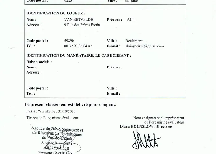 Appartamento Gentlemen Au Premier étage à 50 Metres De La Sangatte